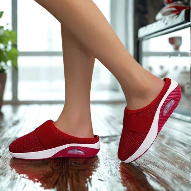 Dames Sneakers Ademend Mesh En Orthopedisch Comfort