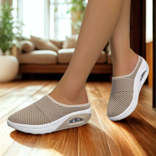 Dames Sneakers Ademend Mesh En Orthopedisch Comfort