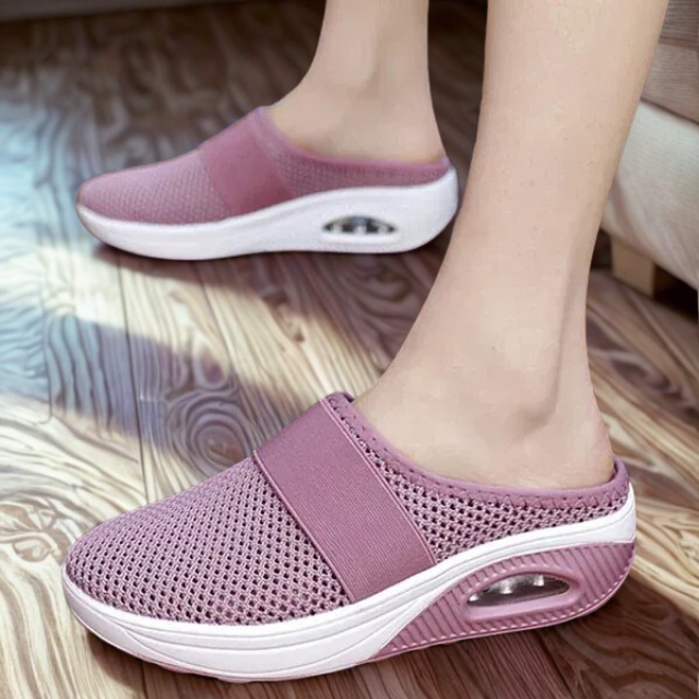 Dames Sneakers Ademend Mesh En Orthopedisch Comfort