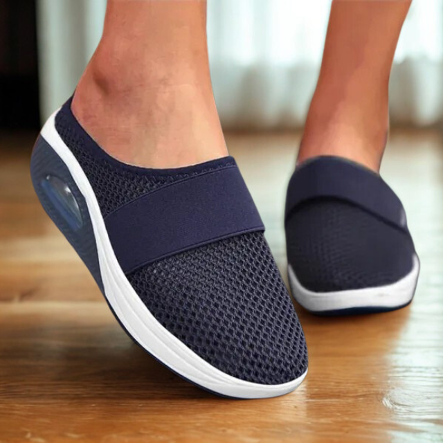 Dames Sneakers Ademend Mesh En Orthopedisch Comfort