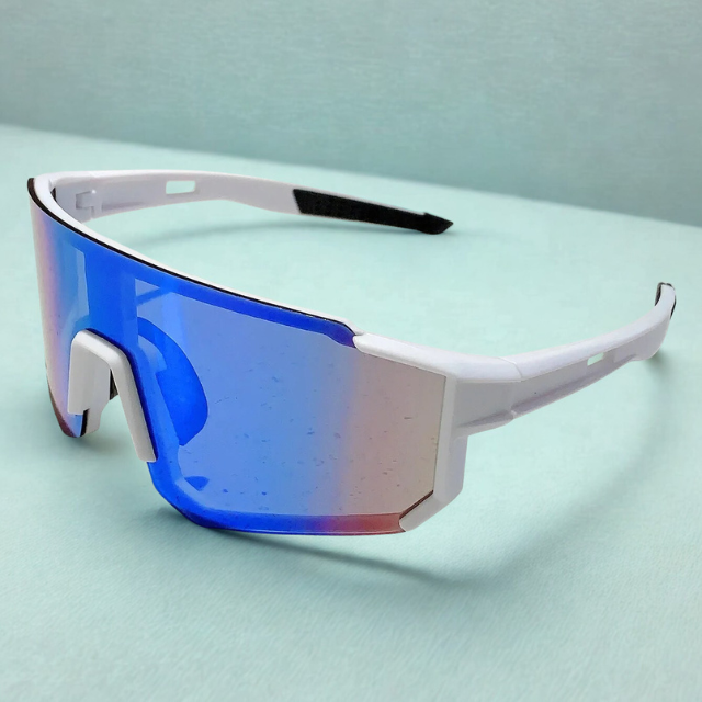 Sport Zonnebril Heren Met Gepolariseerde Lens Wraparound