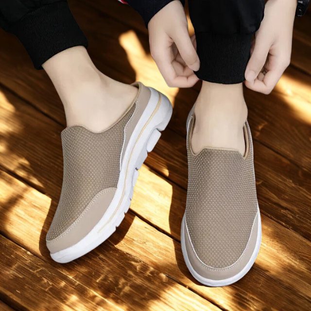 Herenschoenen Met Ademend Mesh En Lichtgewicht Zool
