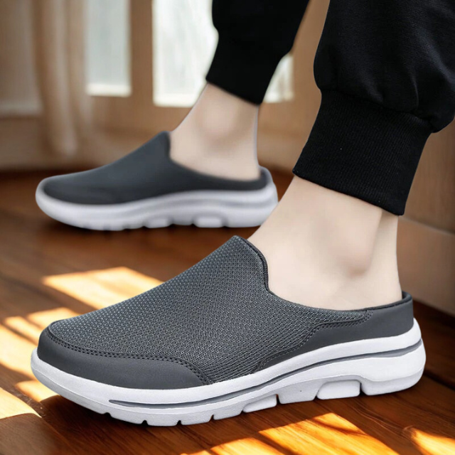 Herenschoenen Met Ademend Mesh En Lichtgewicht Zool