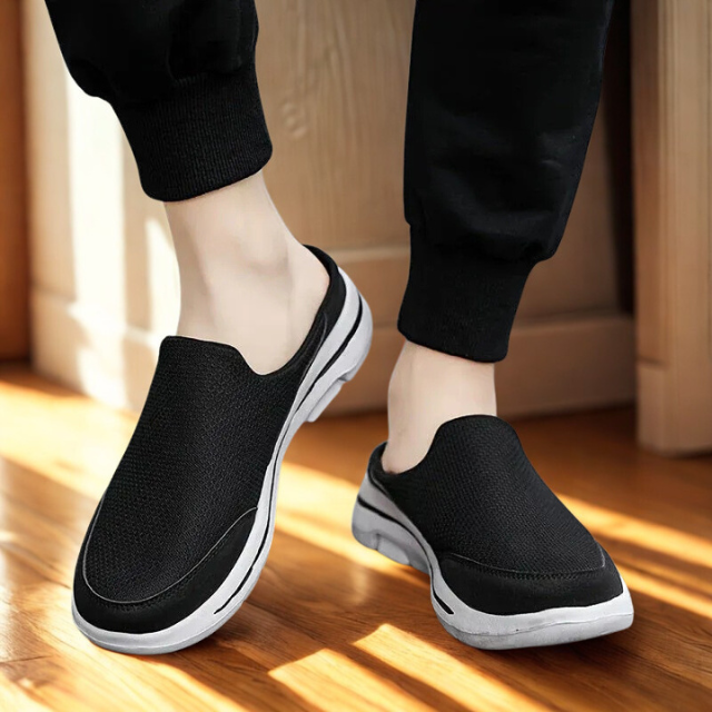 Herenschoenen Met Ademend Mesh En Lichtgewicht Zool