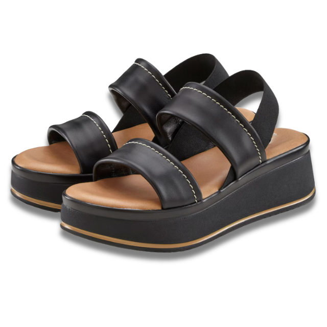 Dames Sandalen Met Plateauzool En Zachte Binnenzool