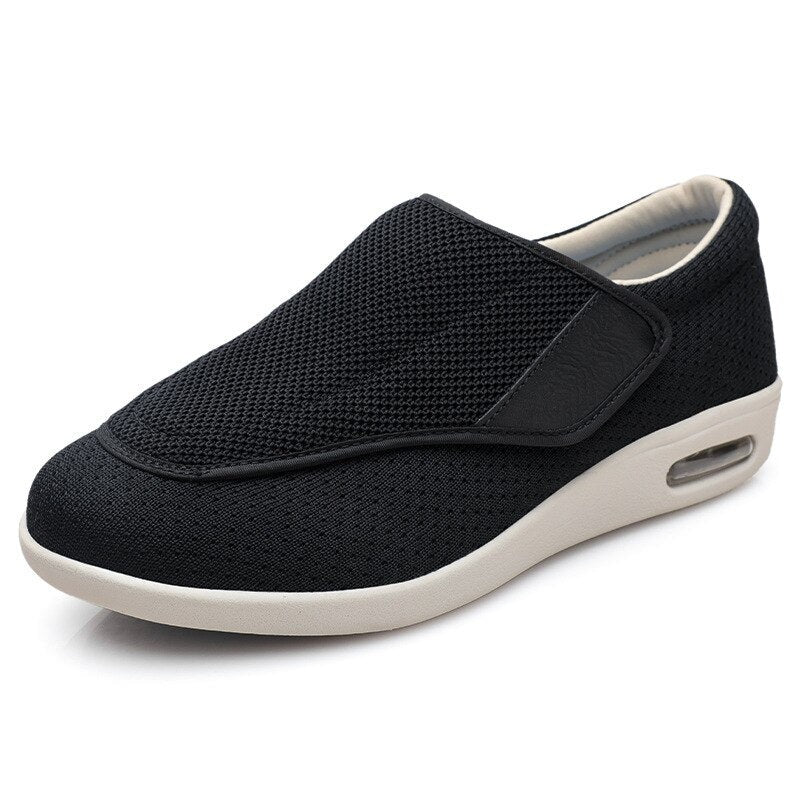 Orthopedische Herenschoenen Met Brede Pasvorm Mesh