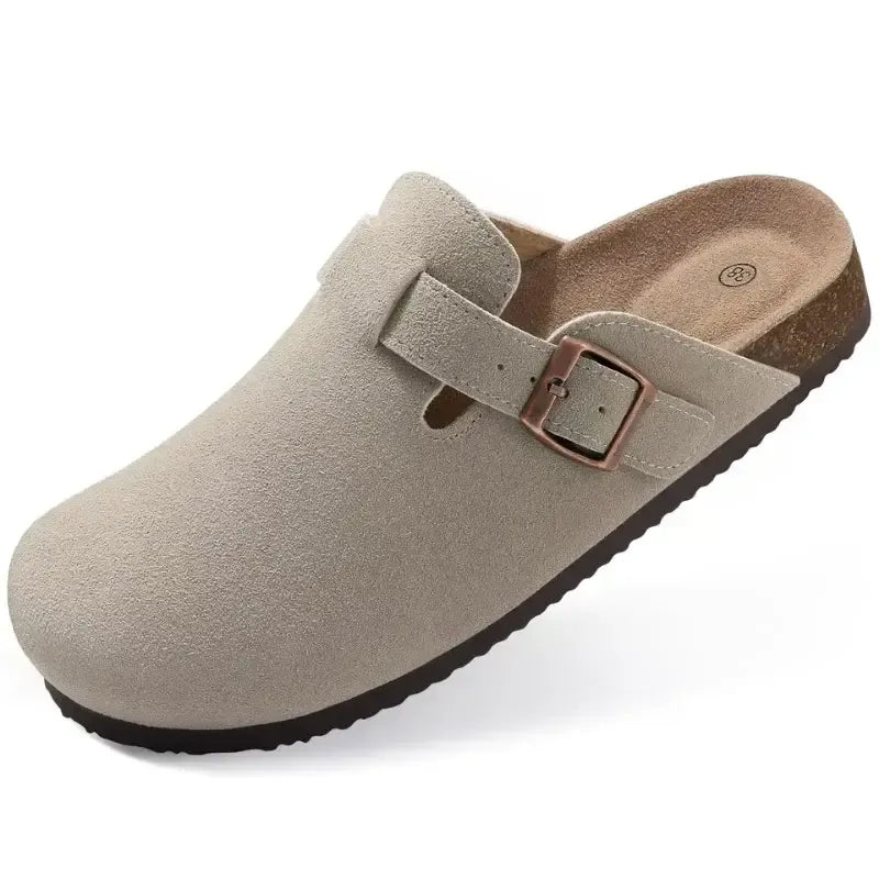 Klompen Dames Suède Comfortabel Voetbed Slip-on Model