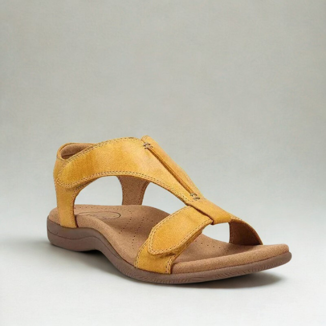 Dames Sandalen Leer Orthopedisch En Luchtig Comfort