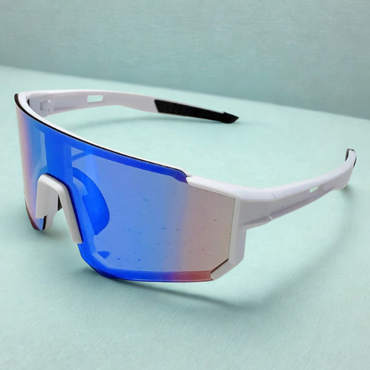 Sport Zonnebril Heren Met Gepolariseerde Lens Wraparound