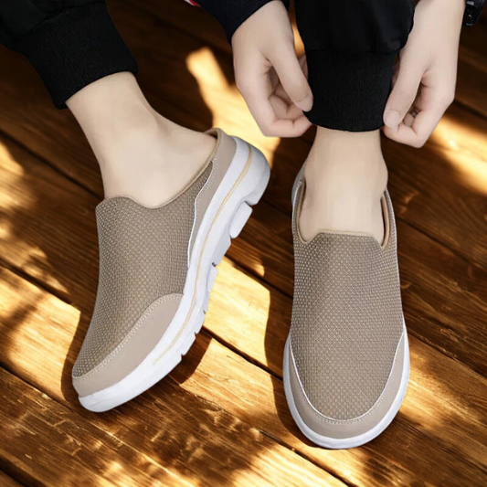 Herenschoenen Met Ademend Mesh En Lichtgewicht Zool