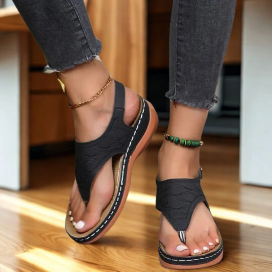 Dames Sandalen Met Orthopedisch Voetbed En Demping