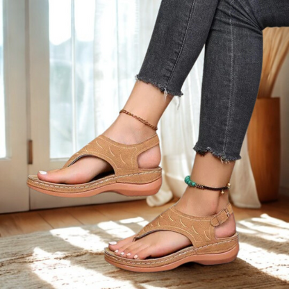 Dames Sandalen Met Orthopedisch Voetbed En Demping