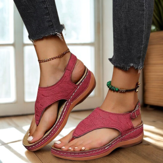 Dames Sandalen Met Orthopedisch Voetbed En Demping