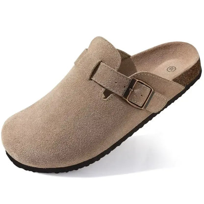 Klompen Dames Suède Comfortabel Voetbed Slip-on Model