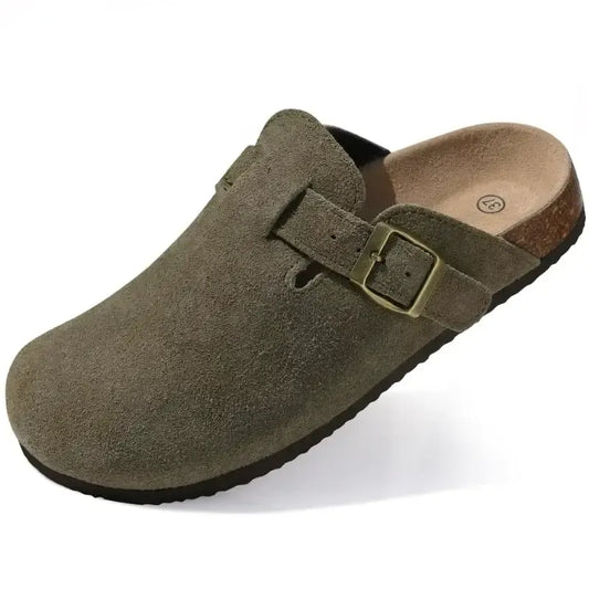 Klompen Dames Suède Comfortabel Voetbed Slip-on Model