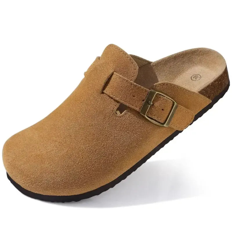 Klompen Dames Suède Comfortabel Voetbed Slip-on Model