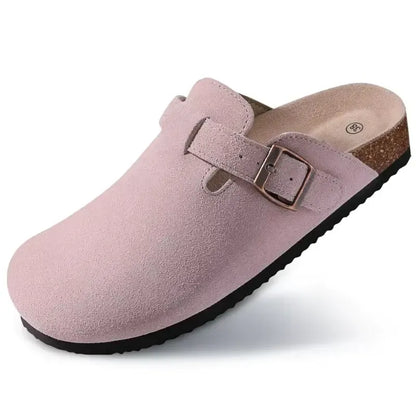 Klompen Dames Suède Comfortabel Voetbed Slip-on Model